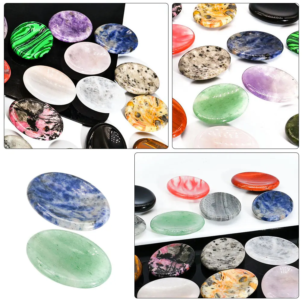 

2 Pcs Massage Stone for Relaxing Worry Pressure Manual Tools Hand Massager Finger