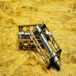Vintage Bike Pedal for City Car, Leisure Folding Car, D5 Modified, D7 Upgraded Metric Axle