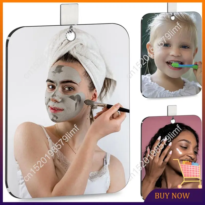 

Doings!Shower Mirror Fogless For Shaving Mirror For Shower,Unbreakable Deluxe Organic Glasss Makeup Mirror Small Easy To Use