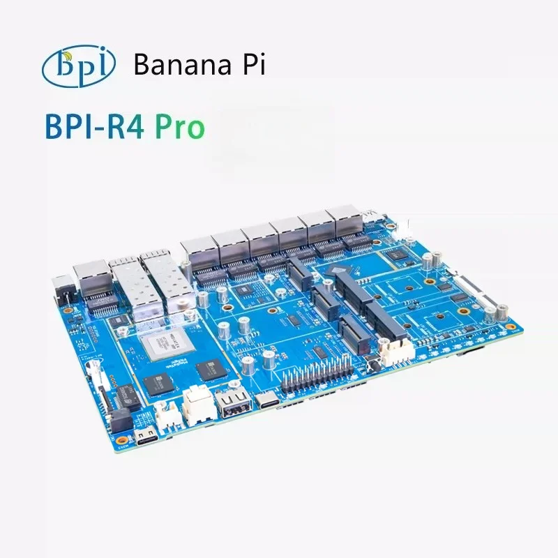 바나나 파이 BPI-R4 Pro-4E 오픈 소스 라우터 - Bananapi Bpi R4 Wifi 7 리뷰 및 가격