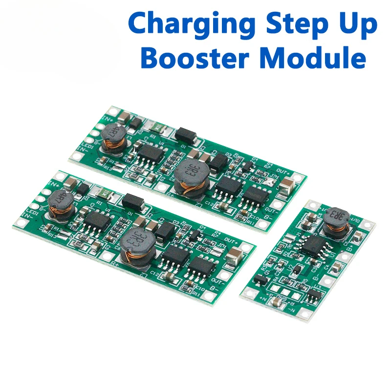 

DC 5V 9V 12V Charging Step Up Booster Module for 18650 Lithium Battery UPS Voltage Converter Protection