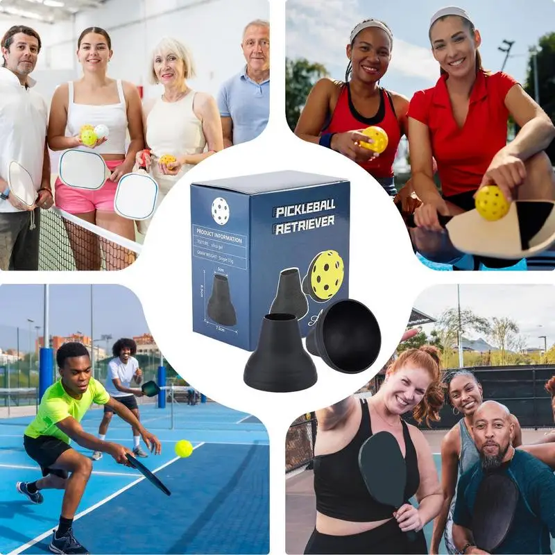 PUNICEF-Balle de tennis portable supérieure en silicone, accessoires de tennis perfectionnés, aspiration pour l'extérieur