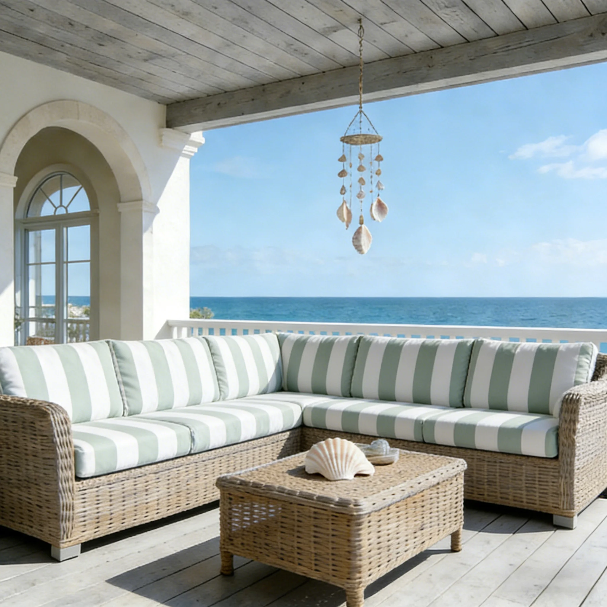 High Elasticity Printed Sofa Protective Cover Suitable for Outdoor Living Room, Protecting Sofa Cushion Cover