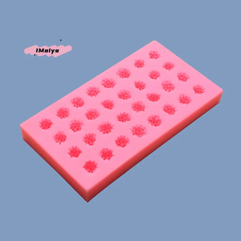 DIY 3d Raspberry Fruit Silicone Mold Diffuser Plaster Epoxy Resin Mold Fondant Chocolate Mousse Cake Decoration Baking Mold view 5