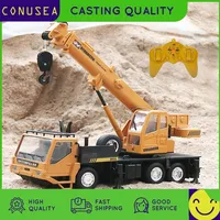 HUINA RC Truck Bulldozer Loader Tractor Model 1/24 10CH Engineering Vehicle 2.4GRadio Controlled Cars Toys for Boys Children Kid