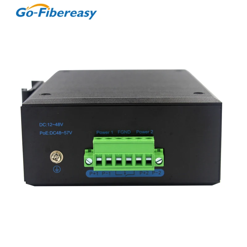 Imagem -05 - Switch Ethernet de Alumínio com Portas Gigabit Switch Poe Industrial l2 Mais Suporte de Gerenciamento Ieee802.1ad Q-in-q Empilhamento Vlan Robusto Ip40