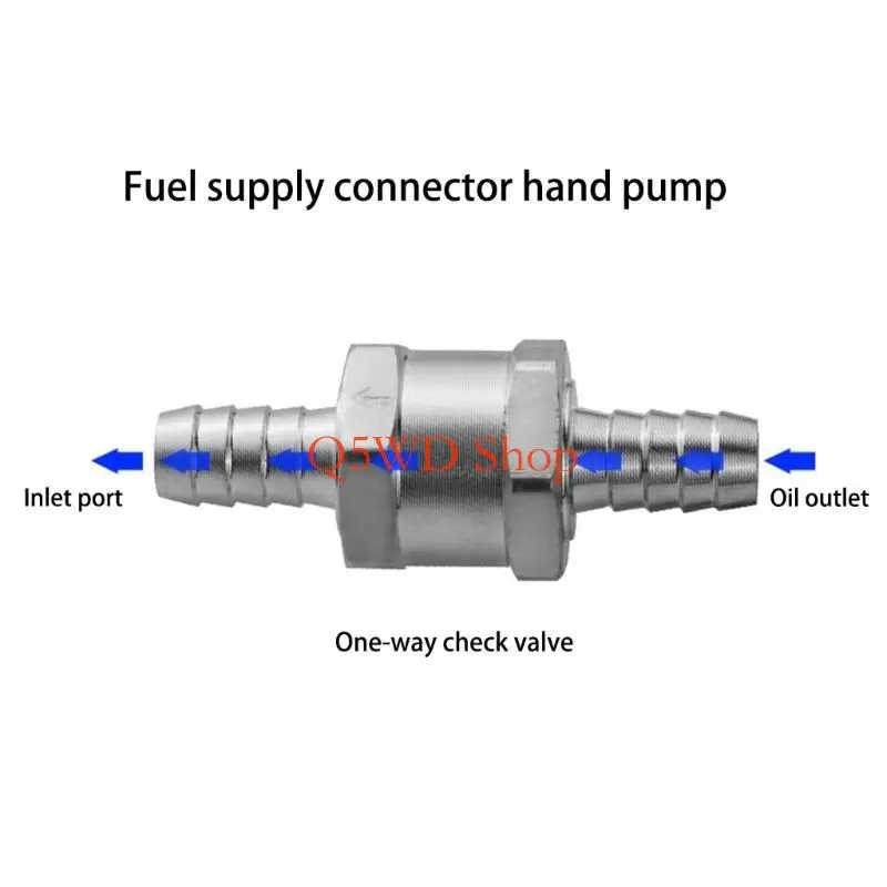 Q5WD Way Fuels Check Valves Corrosion Resistant High Temp Gas Fuels Line Fitting