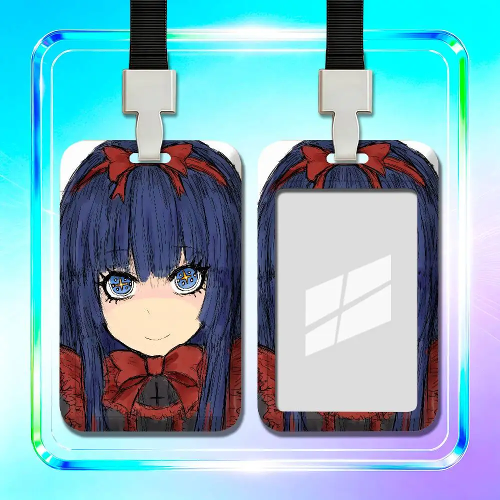 For BLACK SOULS 2 Alice Red Hood Mabel Employee ID Card Holder Badge Office Student Bank Work Credit Decoration Case - view 5
