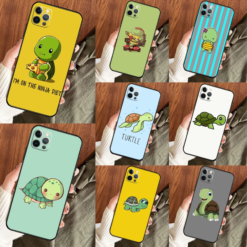 Cartoon Turtle Case For Samsung Galaxy M56 M13 M33 M53 M15 M35 M55 M06 M16 M36 M31 M12 M32 M52 M14 M34 M54