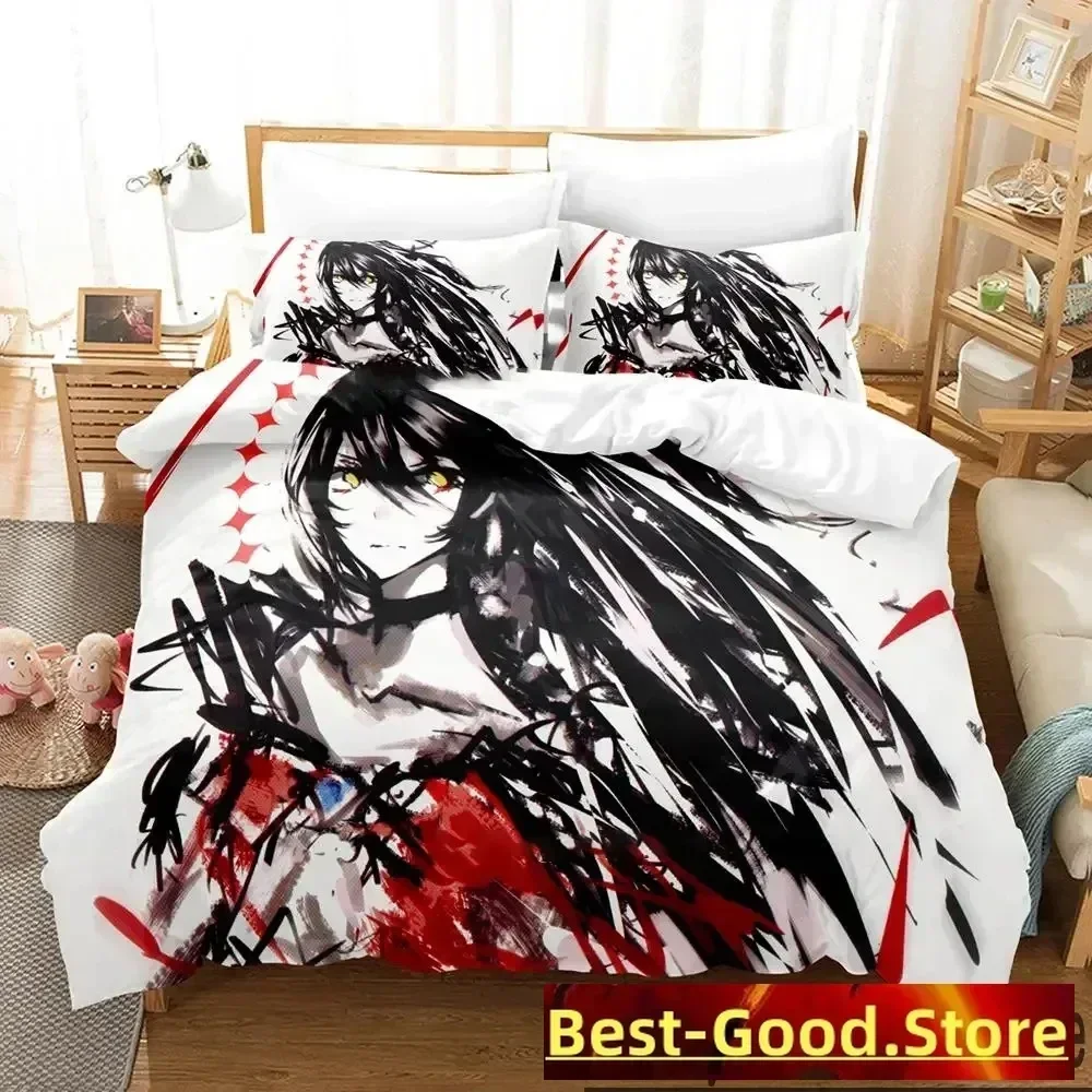 

3D Print Tales of Berseria Bedding Set Duvet Cover Sheet Printed Bed Set Pillowcase Bed Full Queen King Size Comforter Bedroom