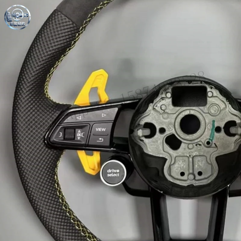 One-click Start Button for GTI7 MK6 MK5 MK4 MK7 7 7.5 GTI GOLF 6 Material Car Steering Wheel