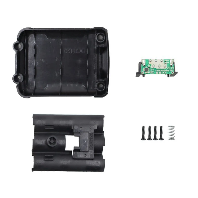 for DeWalt 10.8V 12V Li-Ion Battery Dcb125 Dcb127 DCB120 Battery Plastic Case PCB Charging Protection Circuit Board