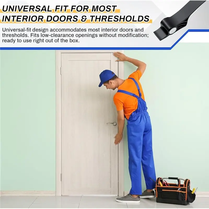 Lightweight For Decorators' Load-Bearing Furniture Installation Helper Foot-Operated Door Lifter Tool(2 Pcs) For Supporting Door
