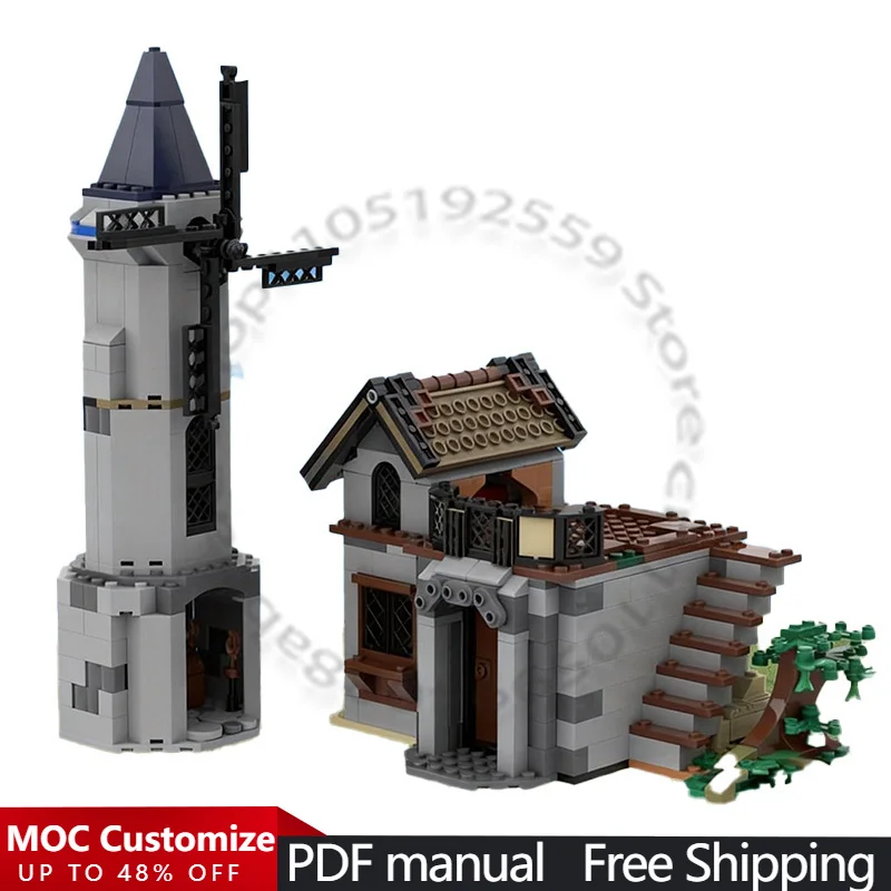 

Набор для сборки 651 детали: Городская инженерная техника 31168 - Средневековая ветряная мельница MOC. Модульный конструктор для детей. Развивающая игрушка для самостоятельной сборки. Подарок на праздник.