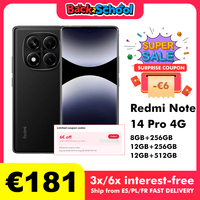 Xiaomi Redmi Note 14 Pro 4G Smartphone NFC MTK Helio G100-Ultra 6.67\