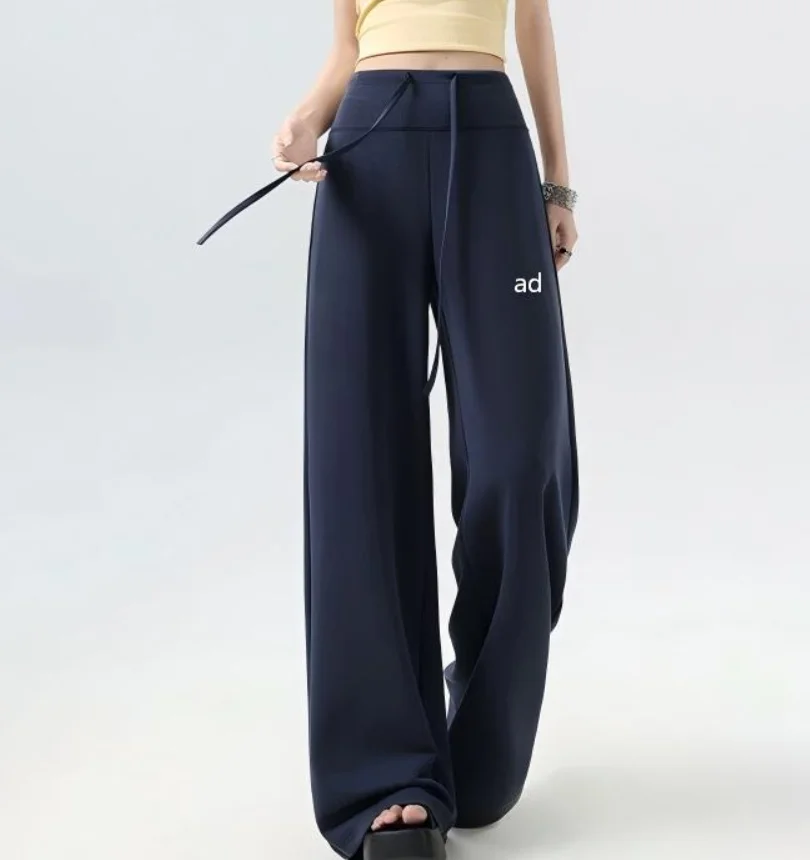 New Yoga facial mask Pants Women's Autumn 2026 Fashion Sag Nuomi Sweatpants Narrow Version Wide Leg Guard Pants