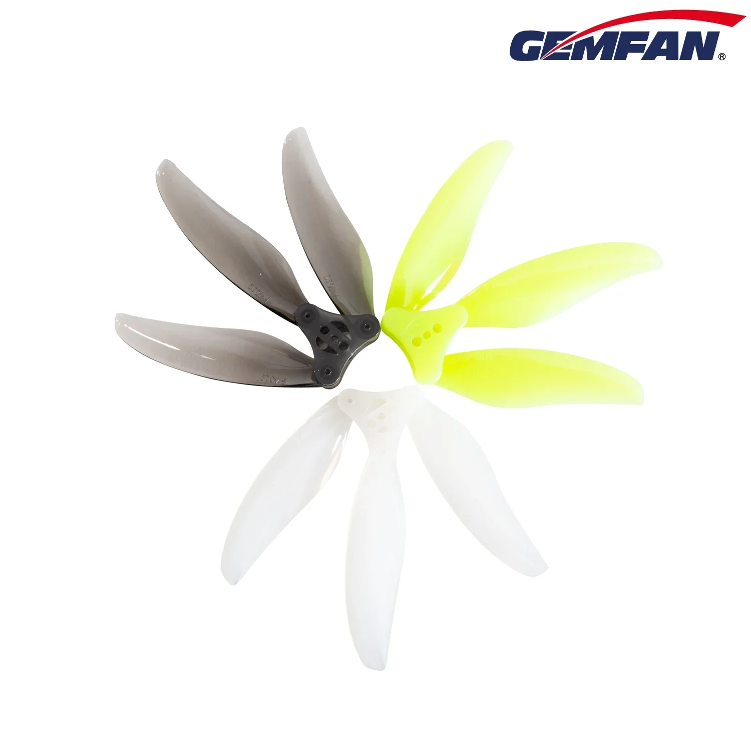 10 Paar (10cw + 10ccw) Gemfan F4019-3 4019 4X1.9X3 3-Blade Vouwpropeller (Willekeurige Kleur) Voor Fpv Lr4 Micro Lange Afstand Drones