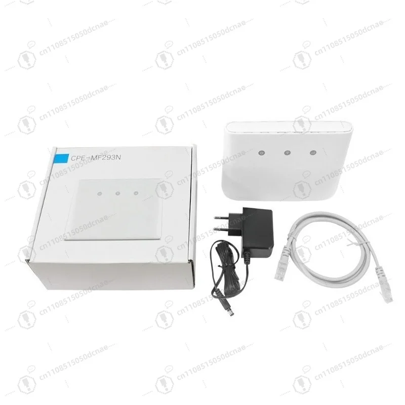 4G LTE CPE WiFi Router MF293N 150Mbps Cat4 Unlocked SIM Slot RJ45 WAN/LAN 2.4G 300Mbps for Home Office Internet Use