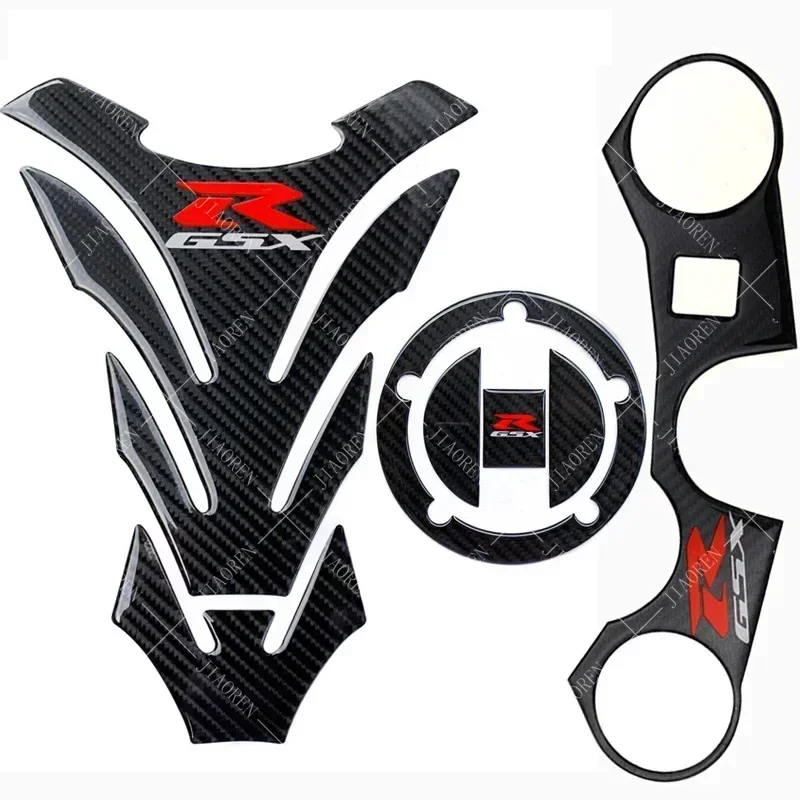 5D Carbon Suzuki Sticker Motorcycle Tank Decal Gsxr600 750 1000 1300 K3 K4 K5 K6 K7 K8 K9