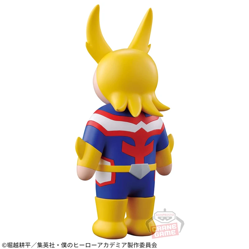 【BANPRESTO】My Hero Academia All Might Cross My Body SOFVIMATES Presentes de Natal Original Anime Action Figure Modelo Brinquedos na Prateleira