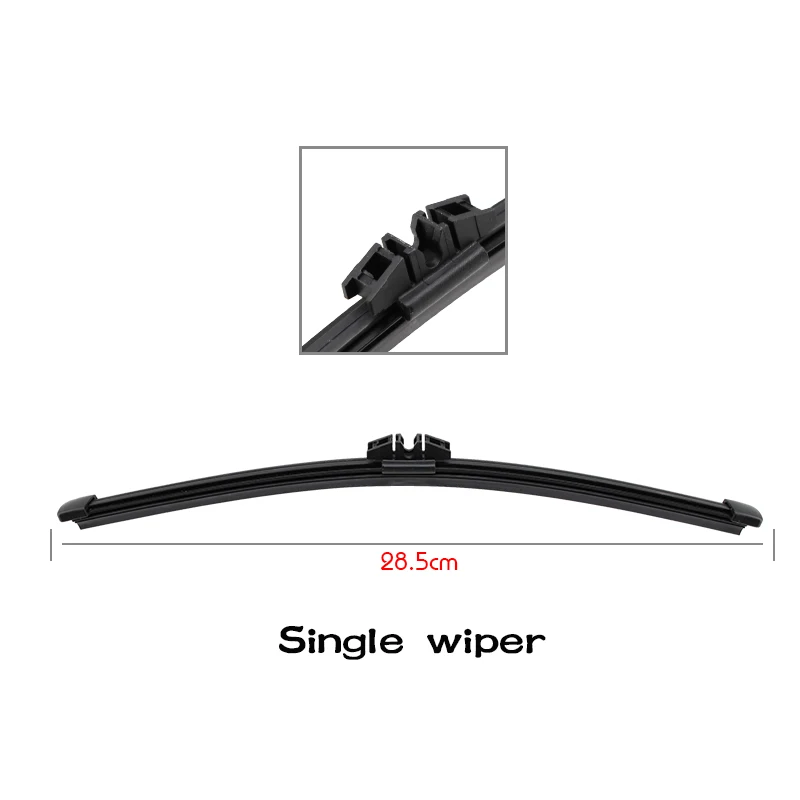 BEMOST Car Rear Windscreen Wiper Arm Blade Soft Natural Rubber For Mini Paceman 285MM Hatchback 2013 2014 2015 2016 2017 2018