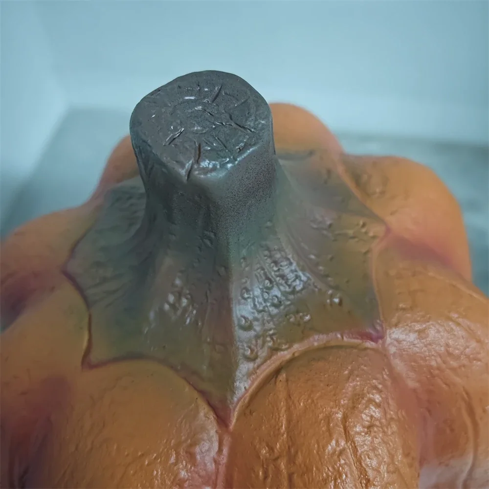 Dynia diabeł maska Halloween Horror przebranie na karnawał nakrycia głowy karnawał impreza Horror element ubioru rekwizyty nawiedzony dom Prank maska lateksowa