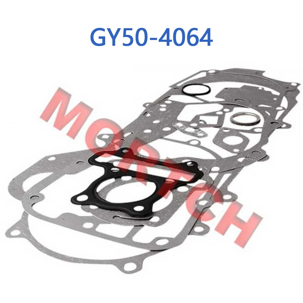 GY50-4064 GY6 50cc Full Set of Gasket 40cm 43cm 46cm For GY6 50cc 4 Stroke Chinese Scooter Moped 1P39QMB Engine