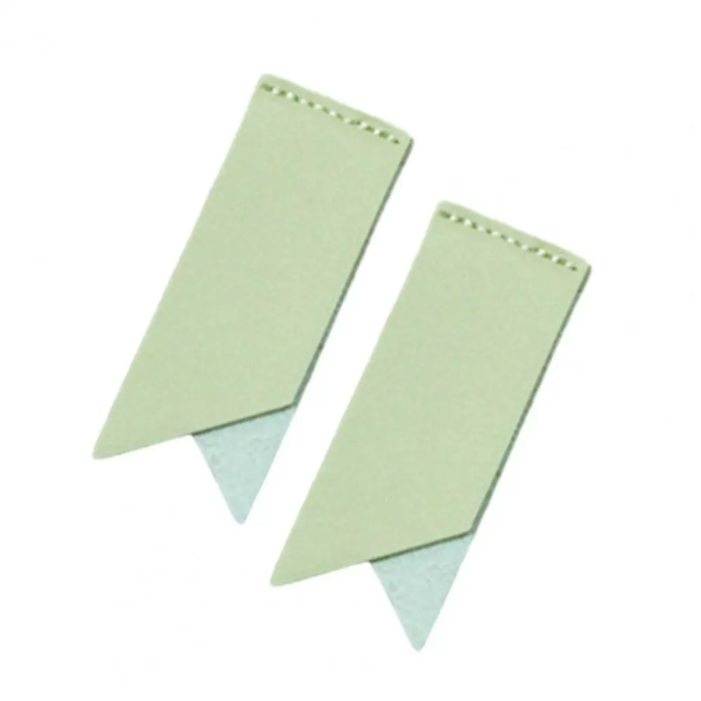 Ученическая закладка для чтения ручной работы, искусственная кожа, однотонная износостойкая Водонепроницаемая декоративная книга для чтения