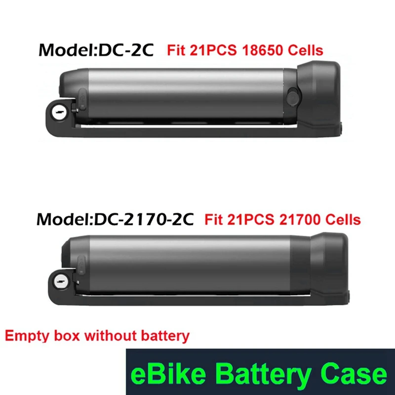 Ebike Battery Case Empty Box 10S 15A 36V BMS Fit 21PCS Cells Haitu Little Water Kettle Shell