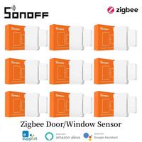 SONOFF SNZB-04 Zigbee Smart Door Window Sensor Mini Door Alarm Sensor Work With SONOFF Zigbee Bridge Pro For Smart Home Security