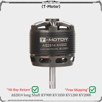 T-Motor New AS2814 AS 2814 Long Shaft Brushless Motor KV900 KV1050 KV1200 KV2000 3-4S for 20-30E 3D F3A Aircraft