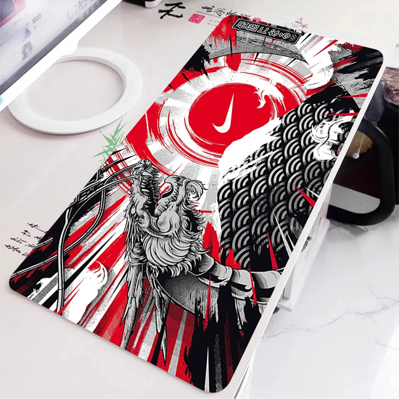 Chinese Style Design Table Mat 900x400 Large Mouse Pad Computer Gaming Gamer Keyboard Pads Anime Dragon Non-slip Mousepad Carpet