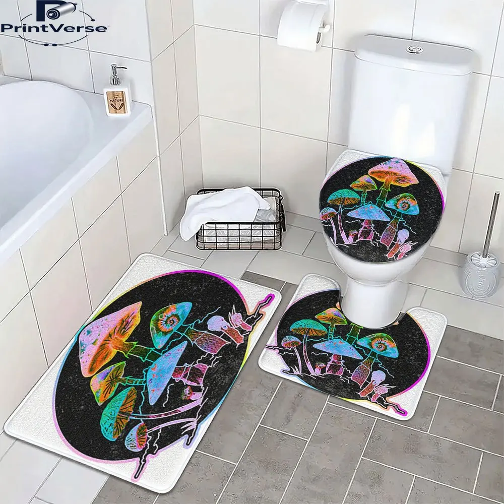 

Retro Chic Garden etiquette Bathroom Accessories Set Suitable for bathroom and laundry room home decor, Bathroom Green Accessori