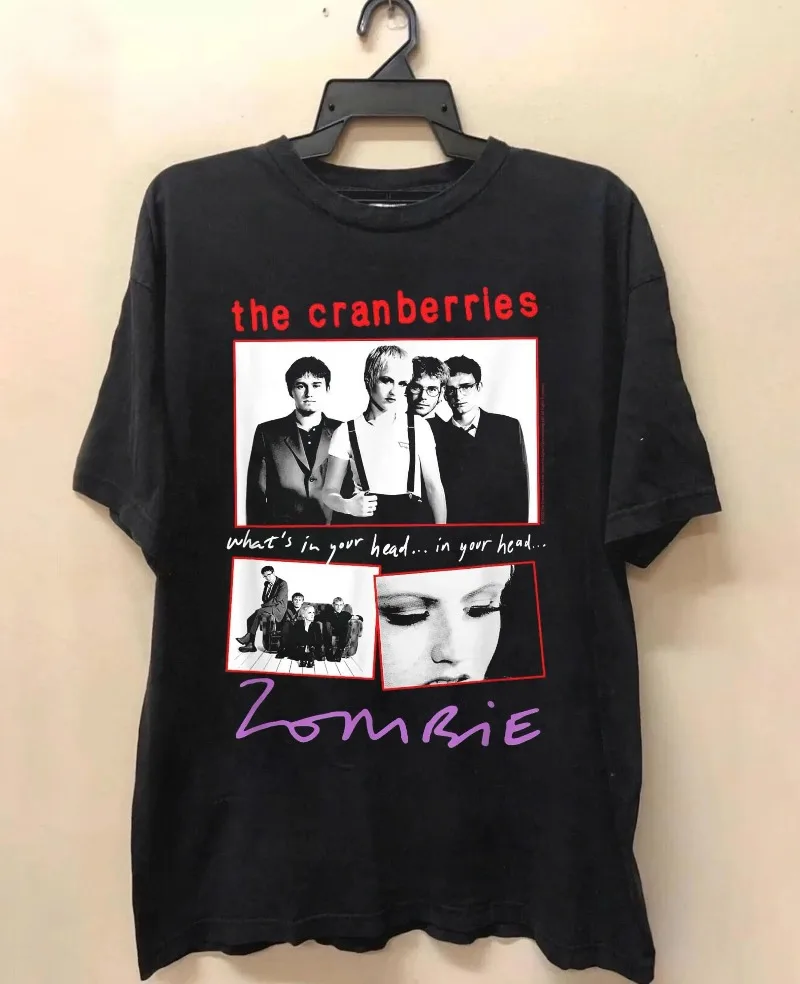 The Cranberries Zombie No Need to Argue World Tour 1995 Vintage TShirt, Zombie 1994, Alternative Indie 90s Tee