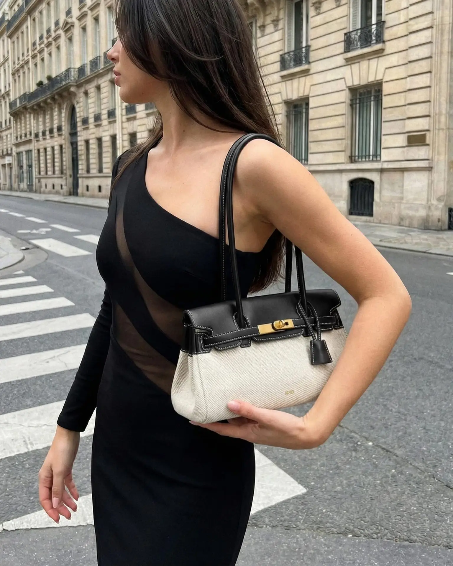205 Neue Handtasche mit Einzelschulterriemen und Nischendesign, Modische und Vielseitige Handtasche mit Stick Bag2 – Detail 7