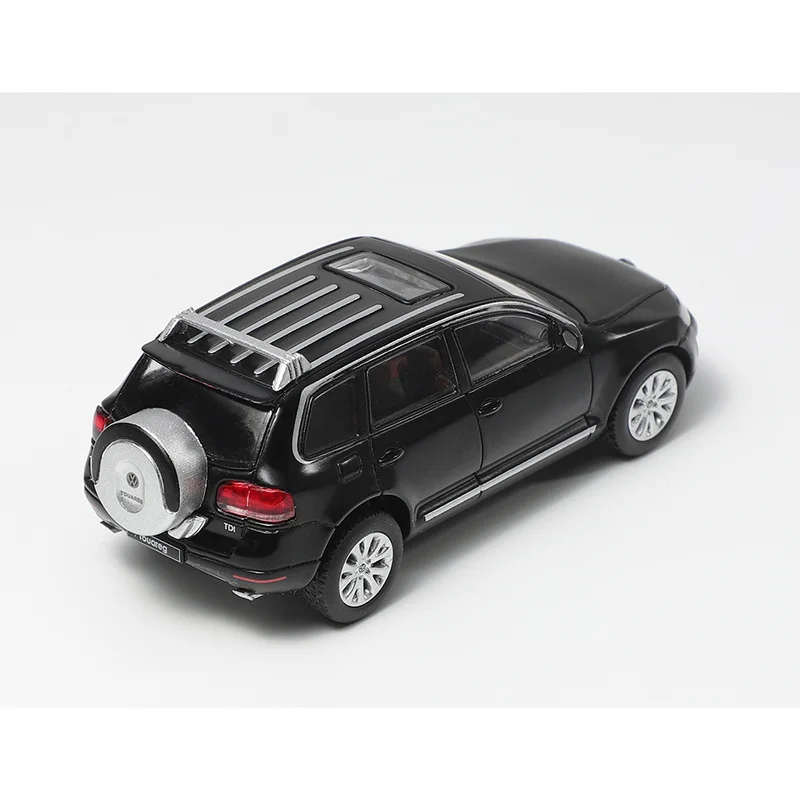 

SHADOW литой под давлением масштаб 1/64 Touareg, версия запасного колеса, модель автомобиля из сплава, Коллекционная игрушка, декоративное украшение