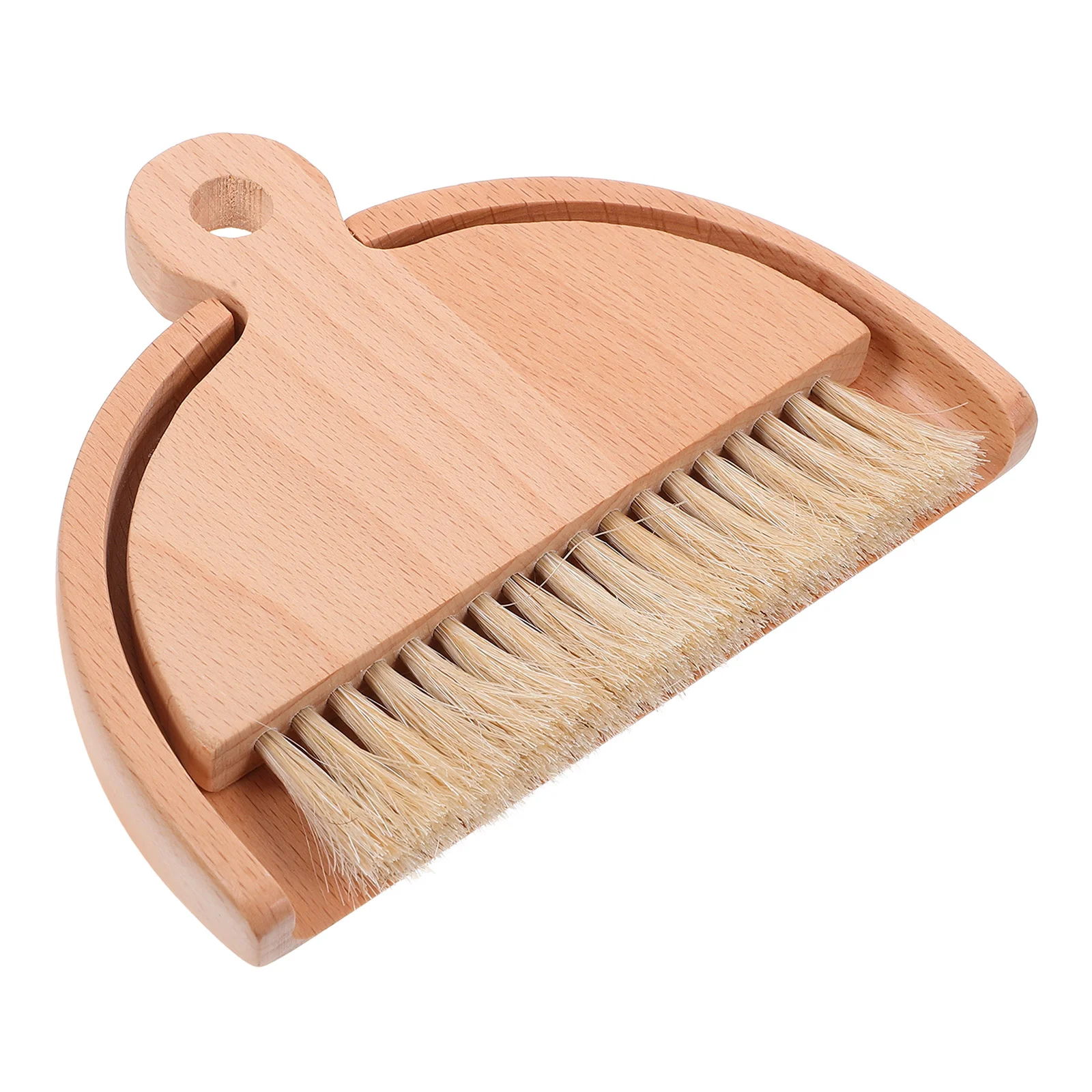 

Sweeping Brush Dustpan Car Desktop Broom Kit Toy Set Small For Kids White Wooden And Child Brooms