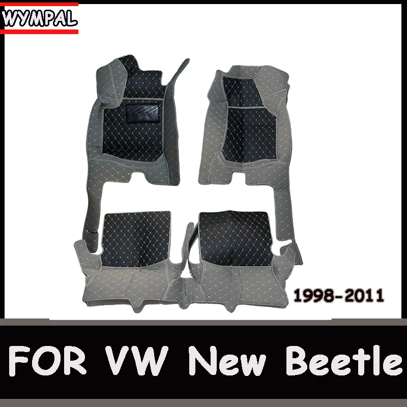 

Car Floor Mats For VW New Beetle Convertible 1998-2000 2001 2002 2003 2004 2005 2006 2007 2008 2009 2010 2011 Car Accessories