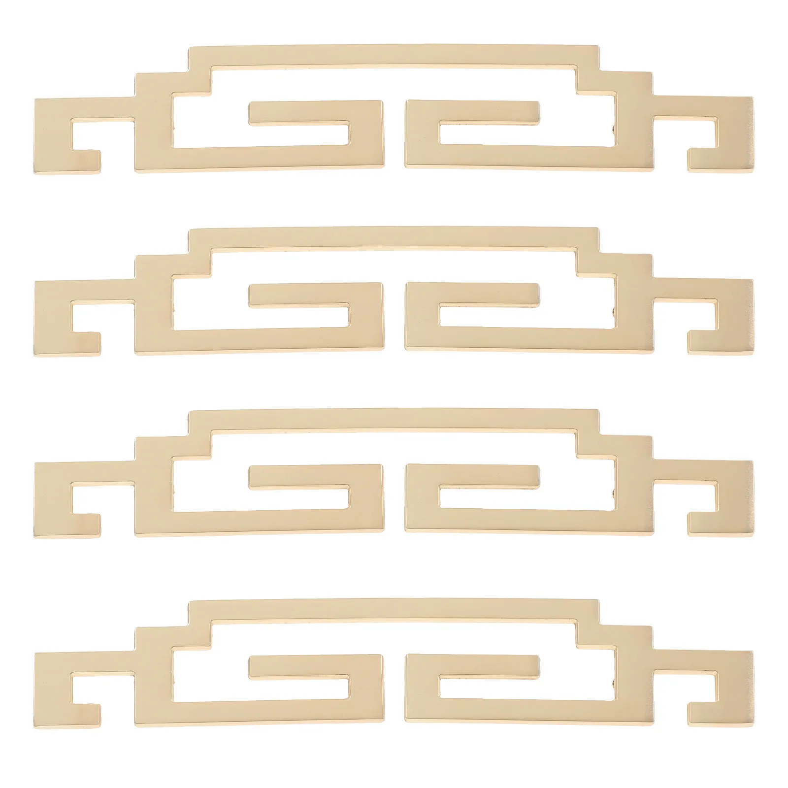 

Набор из 1 комплекта премиальных ручек для шкафов из цинкового сплава в китайском стиле, металлические ручки-скобы для дверей, шкафов, комодов, ящиков