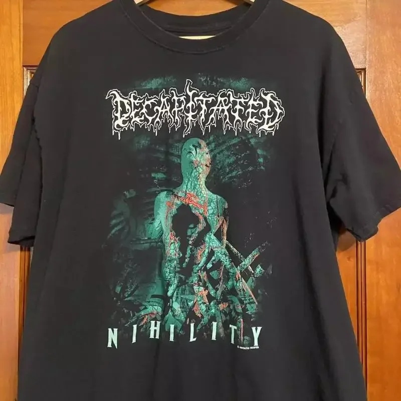 Decapitated Band Black T Shirt Cotton Full Size OM718