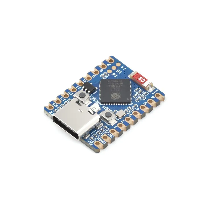 ESP32-S3 Mini Development Board, Based on ESP32-S3FH4R2 Dual-Core Processor, 240MHz Running Frequency, 2.4GHz Wi-Fi & Bluetooth