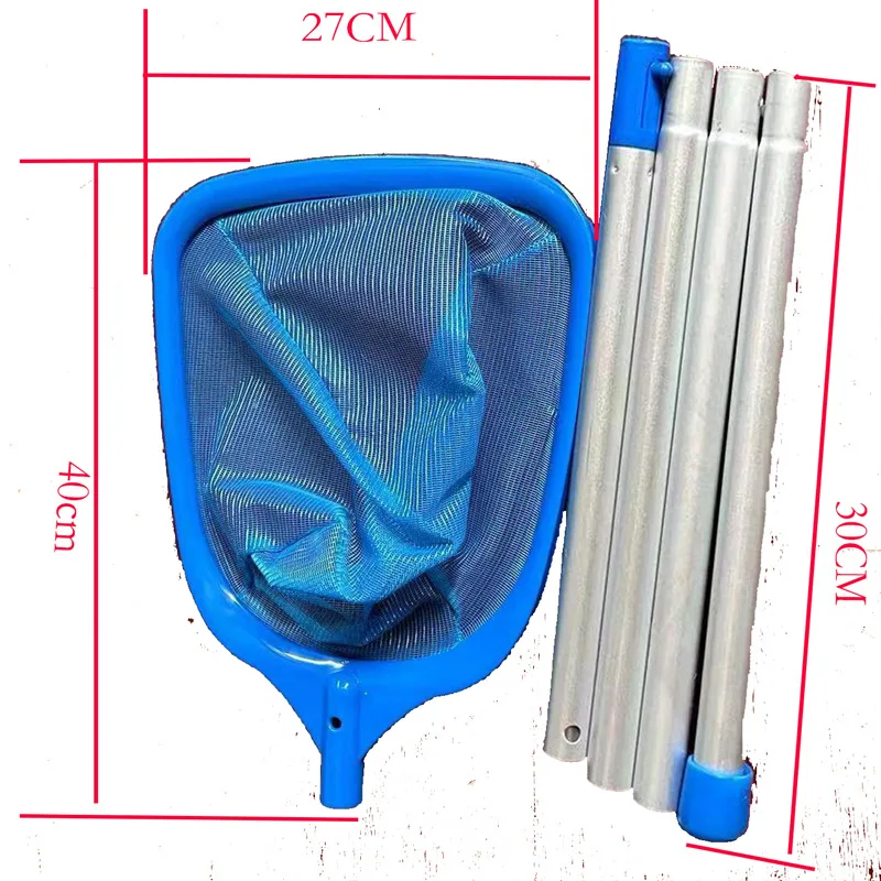 Swimming Pool Cleaning Net Set Fish Pond Net With Encrypted Telescopic Rod For Picking Up Trash