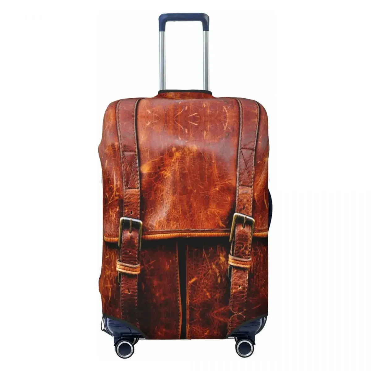 

2025 Fashion Abstract Leather Textures Luggage Cover Protector Washable 3D Medieval Pattern Travel Suitcase Covers