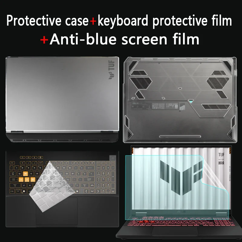 For 16-Inch ASUS TUF Gaming A16 F16 2025 Computer Protective Case FX608L/FA608UP Laptop Protective Shell Anti-Falling Shell