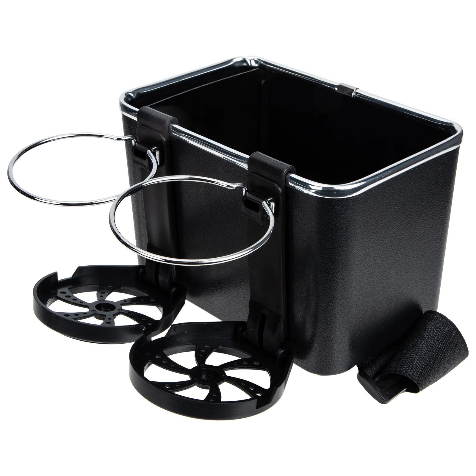

Storage Box Middle Console Organizer Center Cup Holder Foldable 180 Degree Adjustable Car Garbage Bag Large Capacity Easy Clean