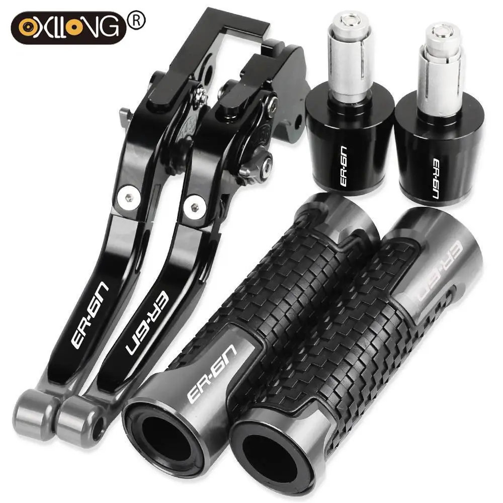 

Motorcycle Brakes Tie Rod Handbrake Brake Clutch Levers Handlebar Hand Grips ends ER 6N For KAWASAKI ER6N ER-6N 2006 2007 2008