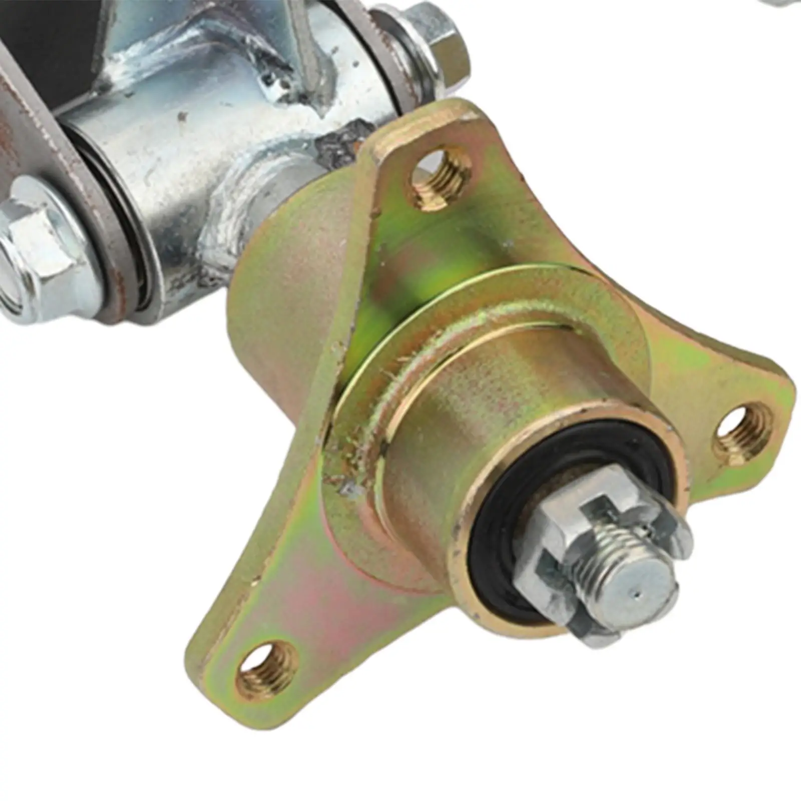 

Steel Alloy Front Wheel Spindles Wheel Hub Bearing Flange Replacement Parts for ATV Power Steering Kit Quad Bike