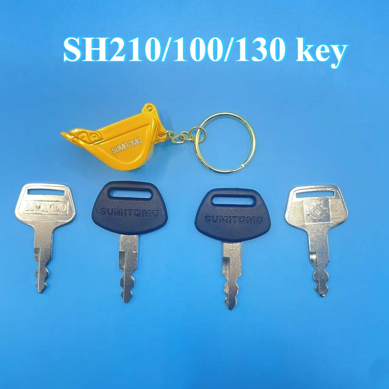

Ключи зажигания для экскаватора Sumitomo, брелок SH210 100 130 240 200 210 350, ключ открывания дверей зажигания