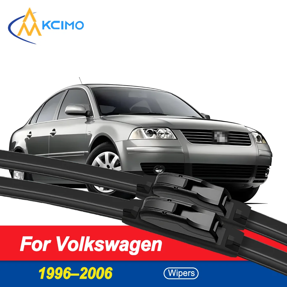 

2PCS New Front Windshield Wiper Blade for Volkswagen Passat B5 1996-2006 Front Windshield Auto Wipers Blade Accessories 2006