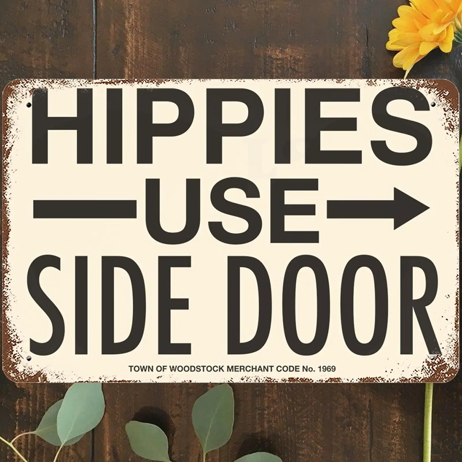 Vintage Metal Tin Sign 8